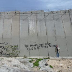 Monströse Mauer in Jerusalem mit Gerd Bohne